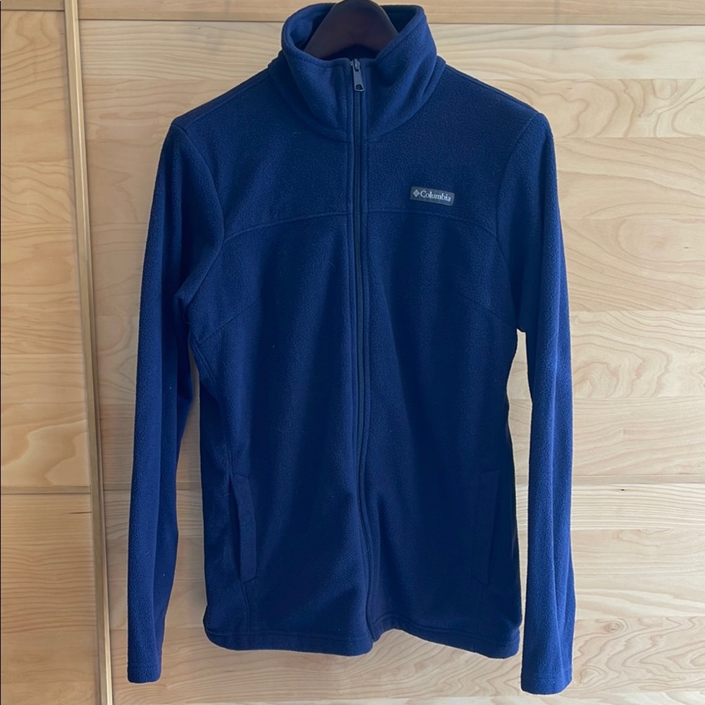 Columbia Navy Blue Fleece Jacket